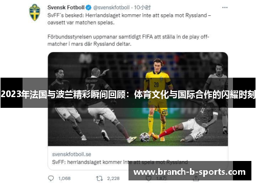 2023年法国与波兰精彩瞬间回顾：体育文化与国际合作的闪耀时刻